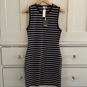 Aritzia Wilfred Striped Dress